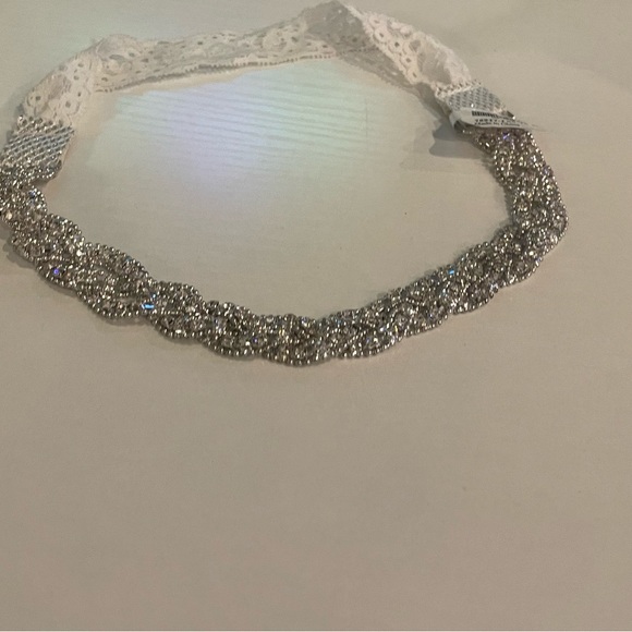 Crystal embellished lace headband brand new - Picture 3 of 5